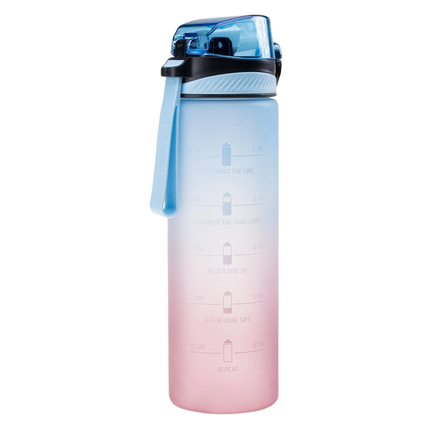 Bidon Apă VIE IQ CROSS THE LINE - 720 ml, Tritan Durabil - 2