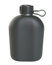 Bidon de Apă Mil-Tec Professional – Aluminiu, 20 cm, Negru