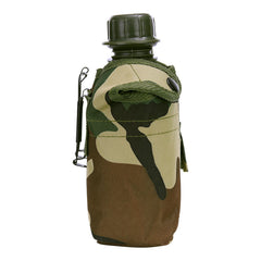 Bidon Militar Veldfles PVC Camuflaj Woodland - Hidratare Esențială în Teren