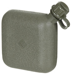 Bidon US dreptunghiular cu husă Oliv MFH - 1.89L, 300g