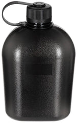 Bidon US Gen II, 1L Negru-Transparent MFH - -20°C la 100°C, Scală ml/oz