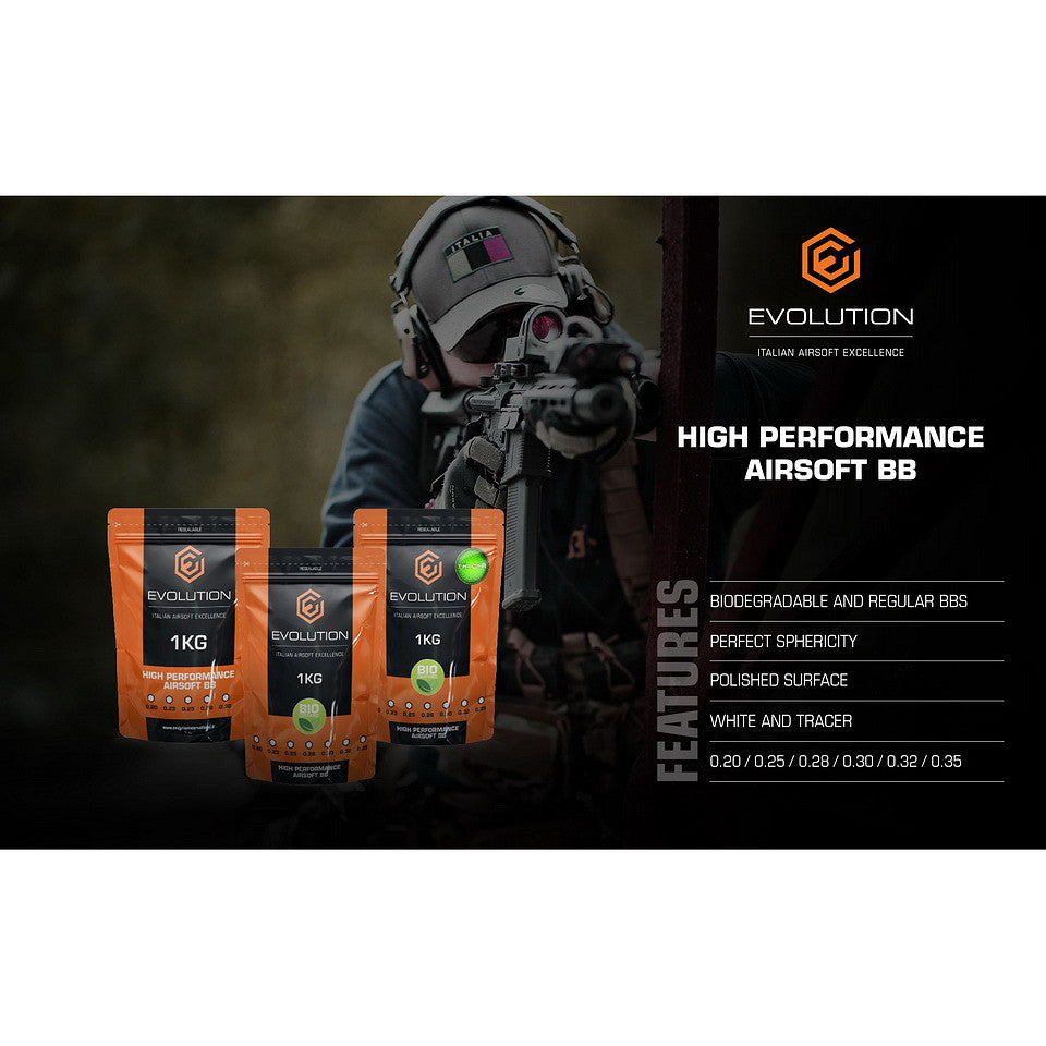 Bile Airsoft Evolution 0.32g High Performance Bio - Precizie & Ecologie