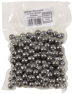 Bile Oțel Praștie FoxOutdoor - 10mm, 200 Bucăți