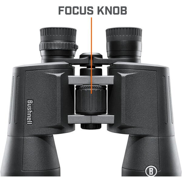 Binoclu 10x50 Powerview 2 Bushnell - Vedere Luminoasă, Acoperire Multiplă - 10