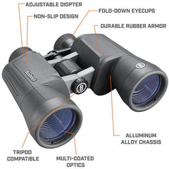 Binoclu 10x50 Powerview 2 Bushnell - Vedere Luminoasă, Acoperire Multiplă - 9