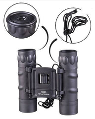 Binoclu Compact Gen.II Pliabil 10x25 Negru – Zoom 10x, Format Robust și Portabilitate Tactică