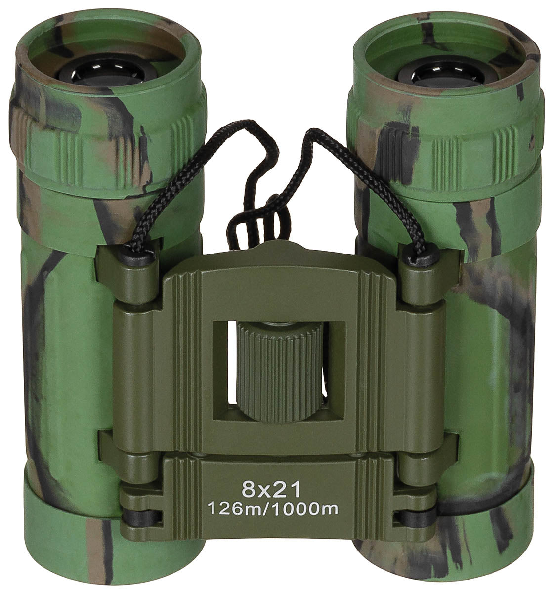 Binoclu Pliabil 8x21 Woodland MFH - Mărire 8x, Obiectiv 21mm
