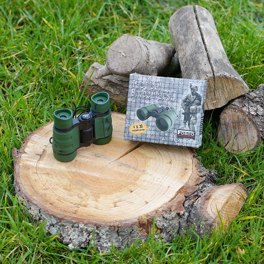 Binoclu Tactic Copii Kinder Camo Woodland - Antrenează Vizunea Tactică