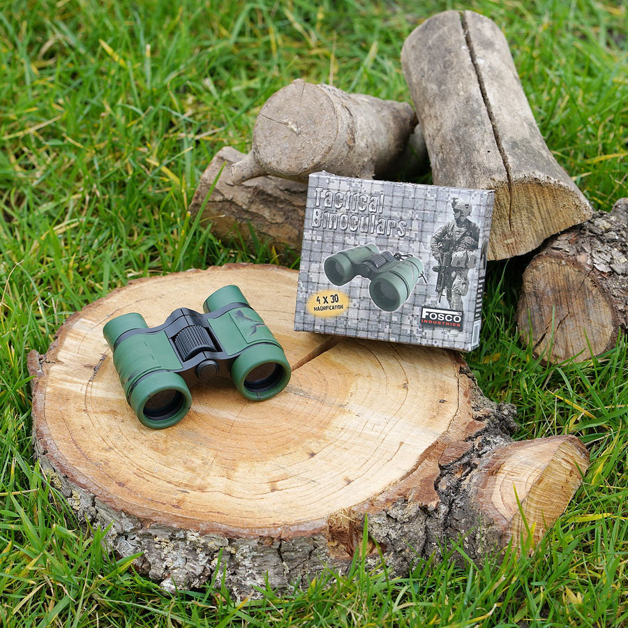Binoclu Tactic Copii Kinder Camo Woodland - Antrenează Vizunea Tactică