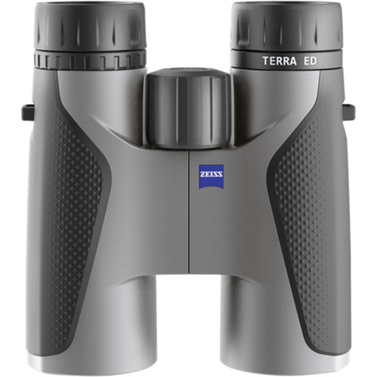 Binoclu Terra ED 10x42 Zeiss - Claritate HD, Robust, Negru/Gri - 1