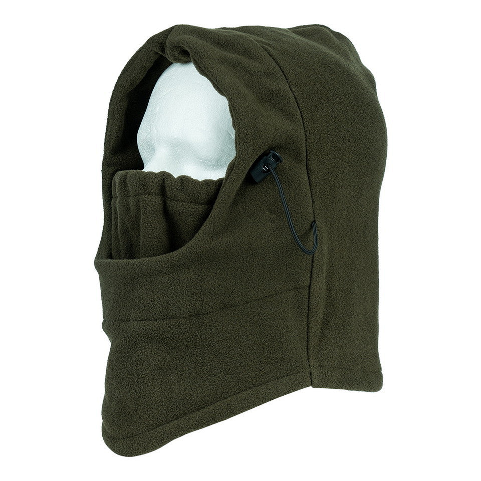 Bivakmuts Fleece Polar Verde Military-Shop - Protecție Frig Extrem
