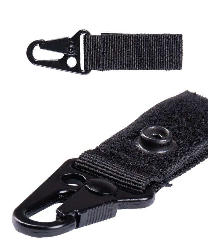 Black 7cm Tactical Keyholder – Breloc Tactic Compact și Rezistent