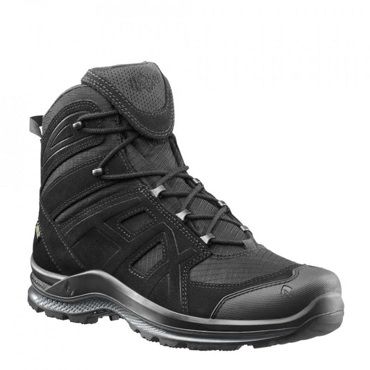 Bocanci Tactici HAIX Black Eagle Athletic 2.0 V GTX Mid Black – Impermeabili GORE-TEX, Ușori și Confortabili