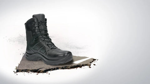 Bocanci Tactici HAIX Black Eagle Tactical 2.0 GTX WTR High Black – Impermeabili GORE-TEX, Protecție pentru Iarnă