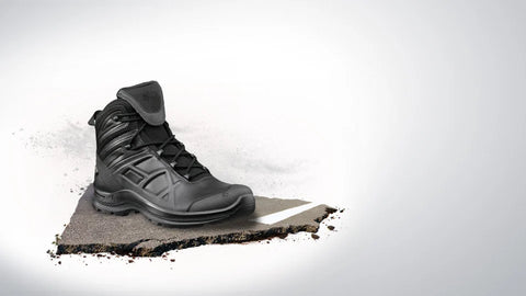 Bocanci Tactici HAIX Black Eagle Tactical Pro 2.1 GTX Mid Black – Impermeabili GORE-TEX, Protecție și Stabilitate