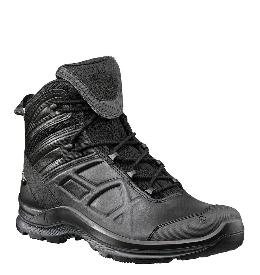 Bocanci Tactici HAIX Black Eagle Tactical Pro 2.1 GTX Mid Black – Impermeabili GORE-TEX, Protecție și Stabilitate