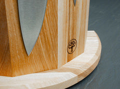 Bloc Böker Knife Block Circle Olive Böker- Suport Magnetic, Lemn Frasin