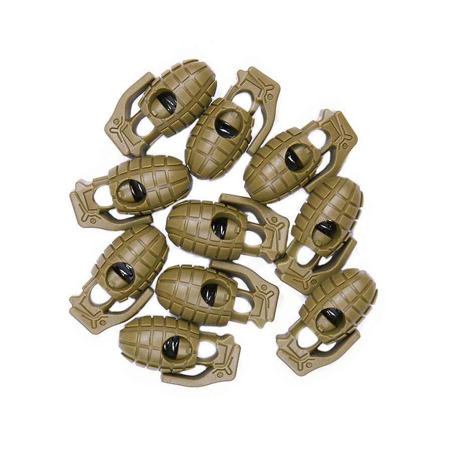 Blocator Cordon Tactical Handgrenade Set 10 buc. Coyote - Control Absolut al Echipamentului