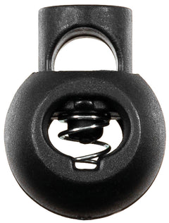 Blocator șnur Set 10 buc. Negru MFH - Arc metalic, Ø max. 8mm