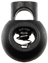 Blocator șnur Set 10 buc. Negru MFH - Arc metalic, Ø max. 8mm