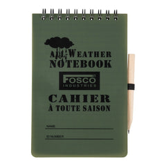 Blocnotes Tactic All Weather - Verde | Watervast, A6