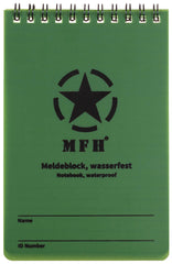 Blocnotes tactic Impermeabil MFH - 10x15cm, 48 file