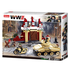 Blocuri Construcție Sluban WWII Stalingrad M38-B0696 - Recreare Militară Autentică