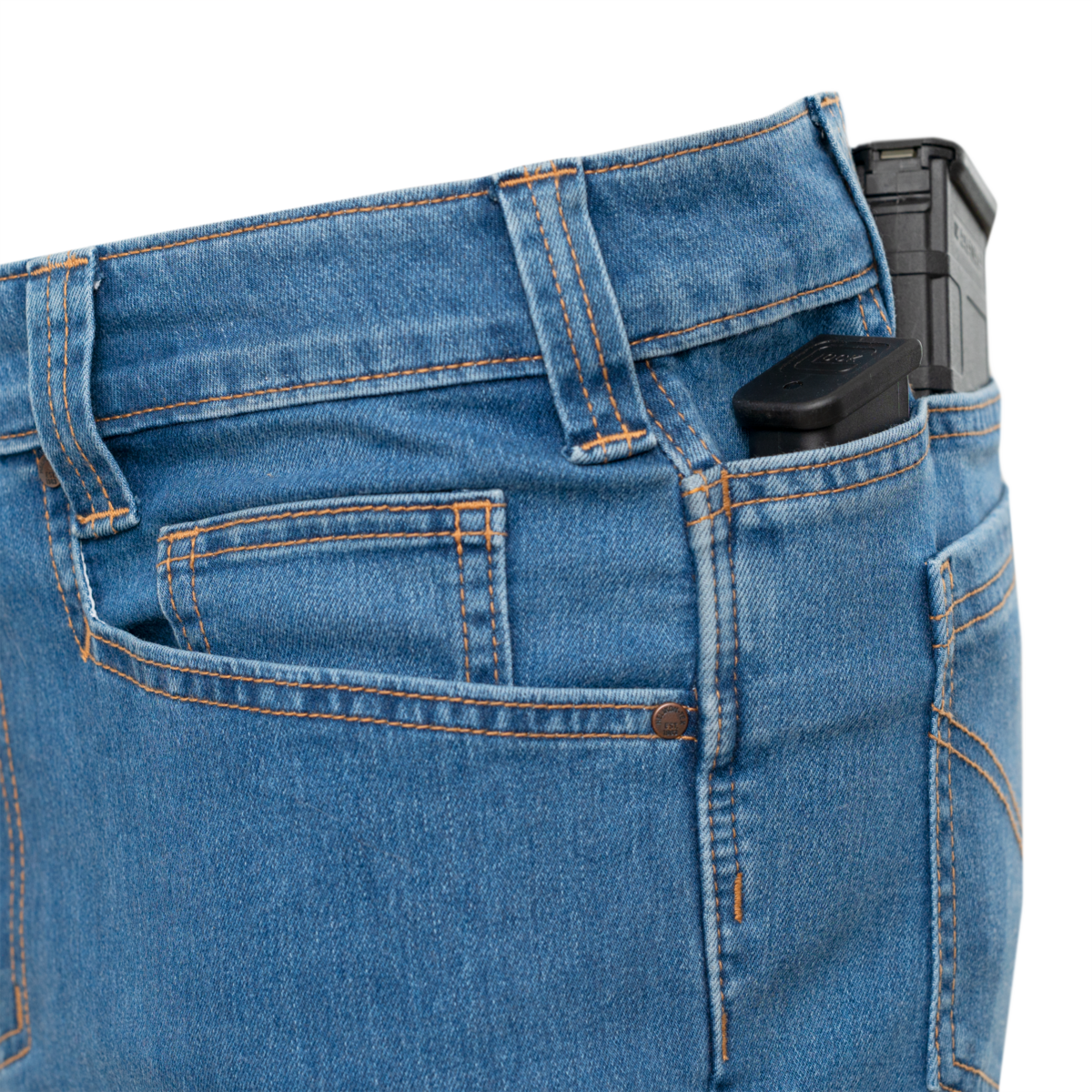 Blugi Tactici Helikon-Tex Treadstone DuraDenim Ocean Blue