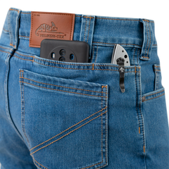 Blugi Tactici Helikon-Tex Treadstone DuraDenim Ocean Blue