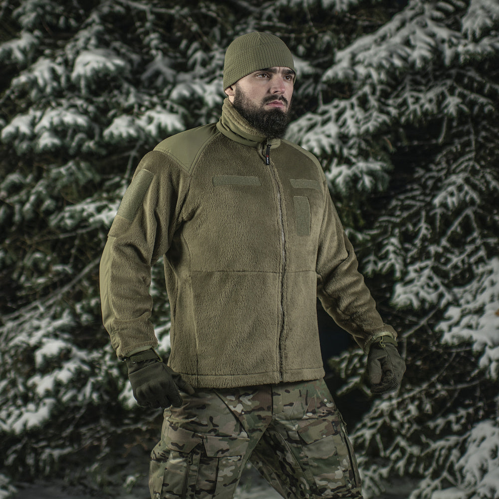 Bluză Fleece Battle Polartec M-Tac - Tan, Căldură și Rezistență