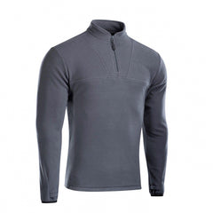 Bluză Fleece Delta M-Tac - Gri Antracit cu Orificii pentru Degete