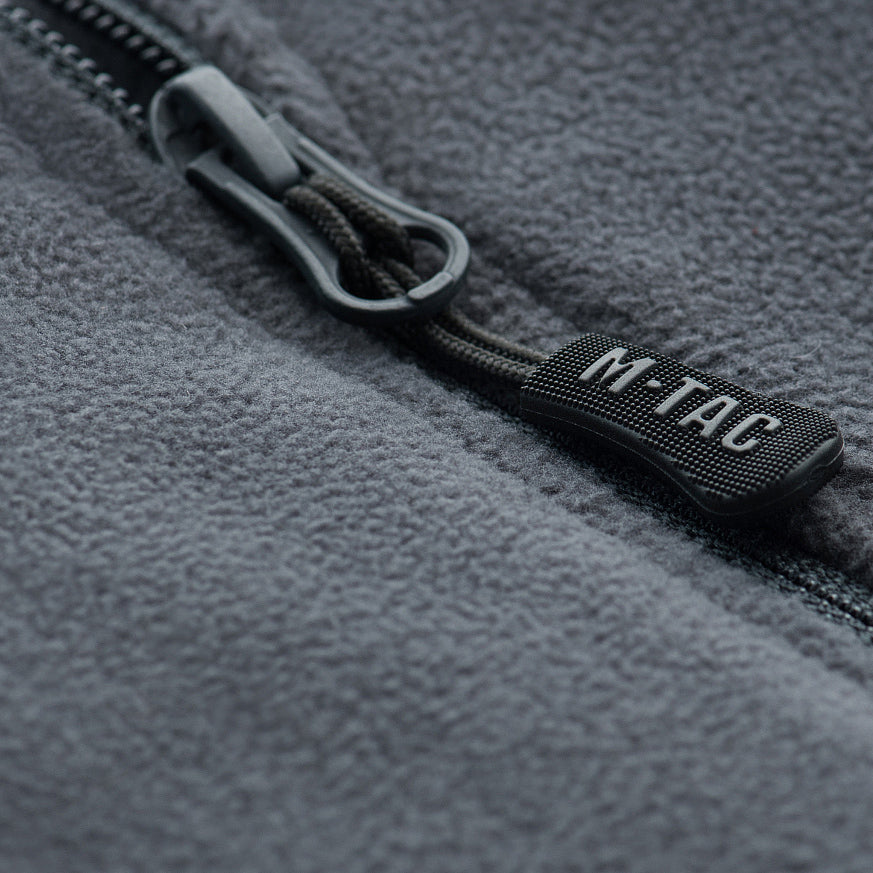 Bluză Fleece Delta M-Tac - Gri Antracit cu Orificii pentru Degete