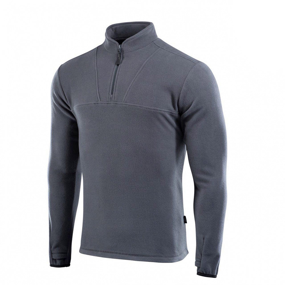 Bluză Fleece Delta M-Tac - Gri Antracit cu Orificii pentru Degete