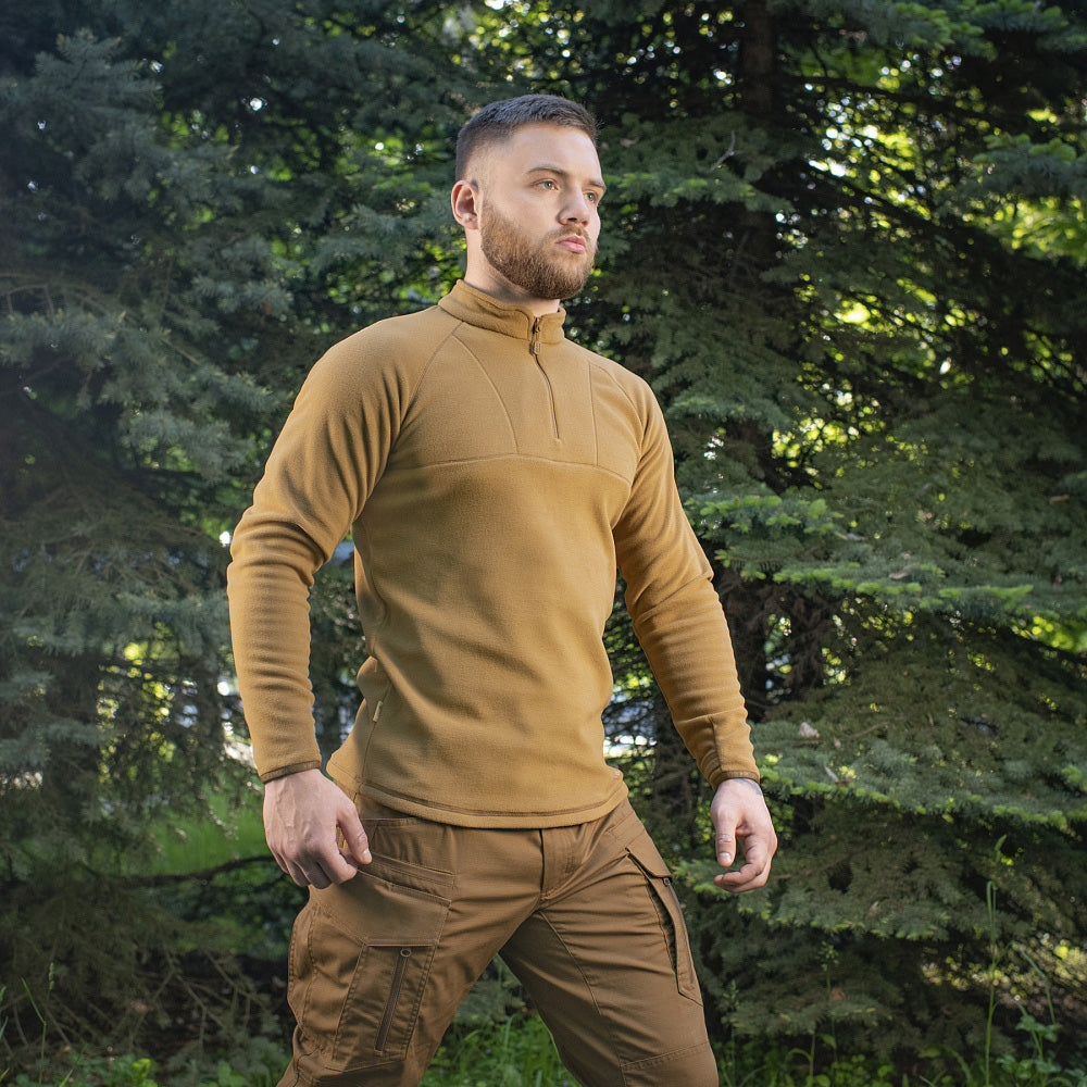 Bluză Fleece Delta Polartec Raglan M-Tac - Coyote