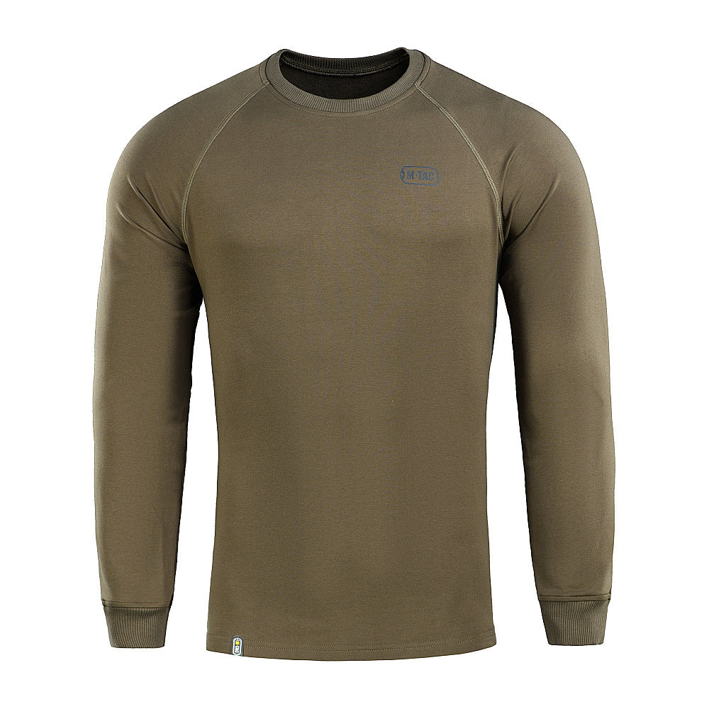 Bluză Raglan Athlete M-Tac - Dark Olive (Bumbac Elastic)