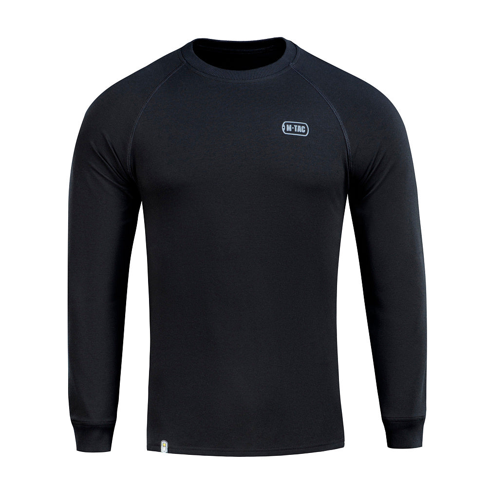 Bluză Raglan Athlete M-Tac - Negru, Bumbac Elastic