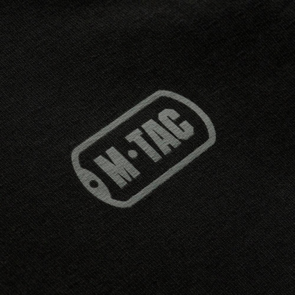 Bluză Raglan Athlete M-Tac - Negru, Bumbac Elastic