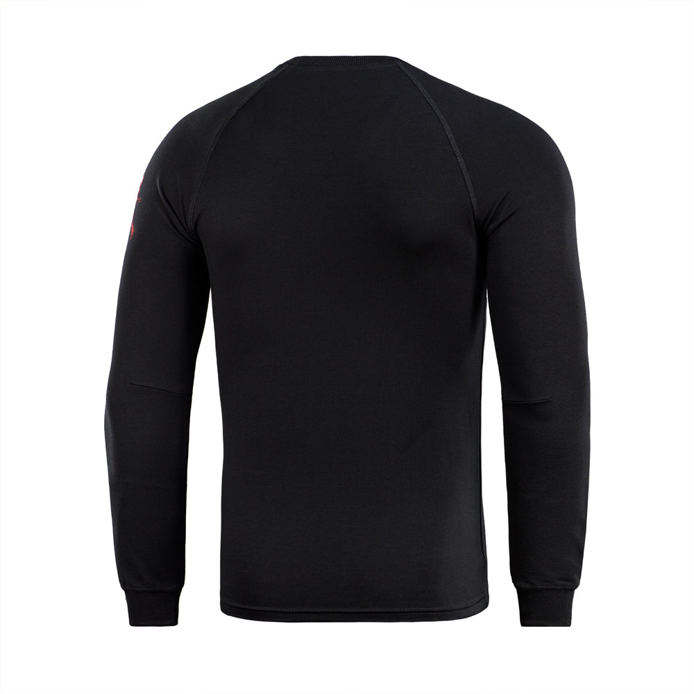 Bluză Raglan Freedom M-Tac - Negru, Omagiu Eroilor Ucraineni