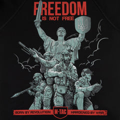 Bluză Raglan Freedom M-Tac - Negru, Omagiu Eroilor Ucraineni