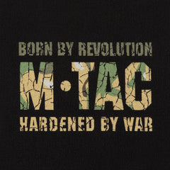 Bluză Raglan LOGO M-Tac - Neagră, Camuflaj Distressed