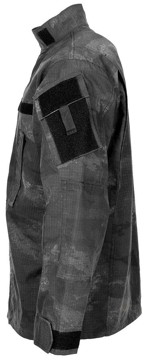 Bluză ACU US Rip Stop HDT-camo LE MFH - Fermoar 2-way, Buz. Coate
