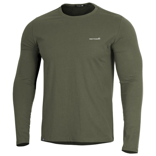 Bluza Ageron 2.0 Long Arm Shirt Olive Green Pentagon Tactical - Confort Superior și Durabilitate Excepțională