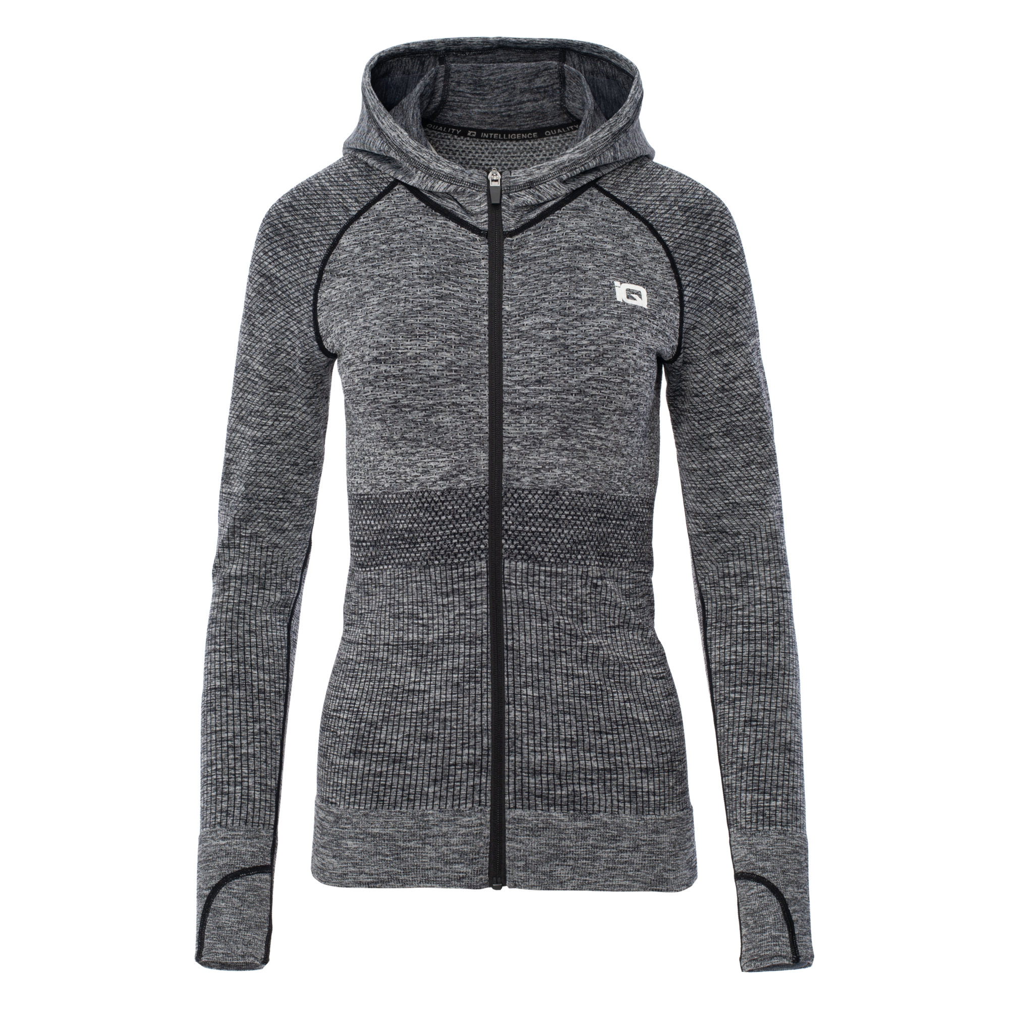 Bluză Alergare IWERO WMNS IQ - Element reflectorizante, Orificii deget - 1