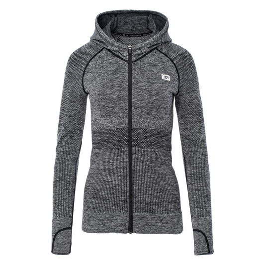 Bluză Alergare IWERO WMNS IQ - Element reflectorizante, Orificii deget - 1