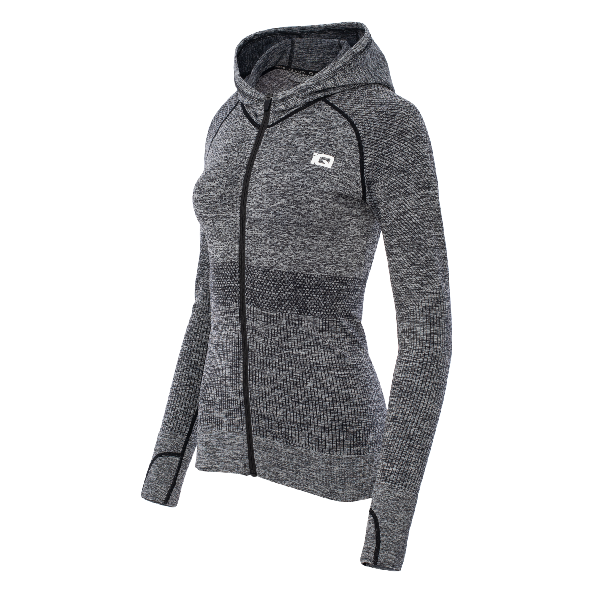 Bluză Alergare IWERO WMNS IQ - Element reflectorizante, Orificii deget - 2