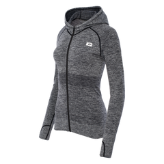 Bluză Alergare IWERO WMNS IQ - Element reflectorizante, Orificii deget - 2