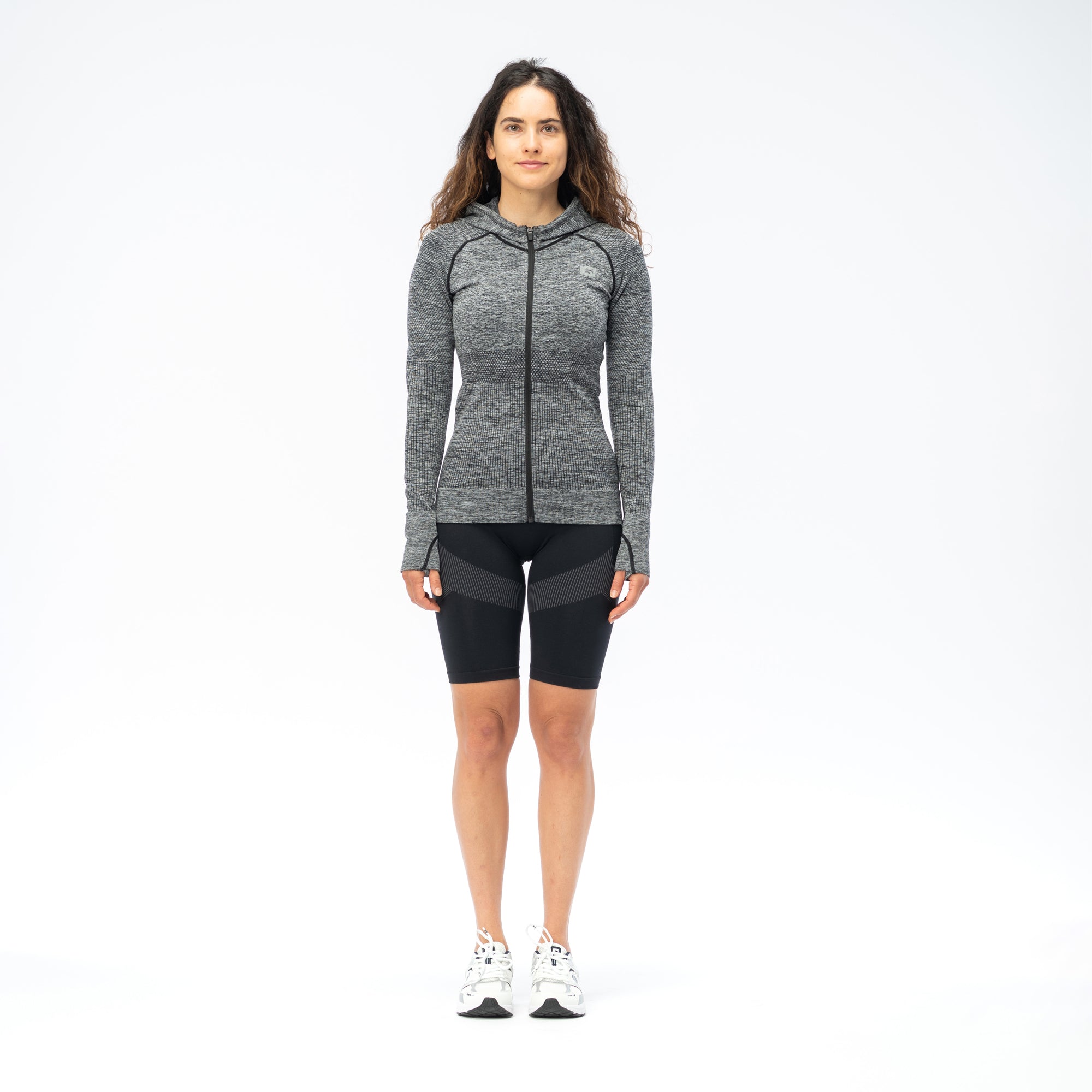 Bluză Alergare IWERO WMNS IQ - Element reflectorizante, Orificii deget - 6