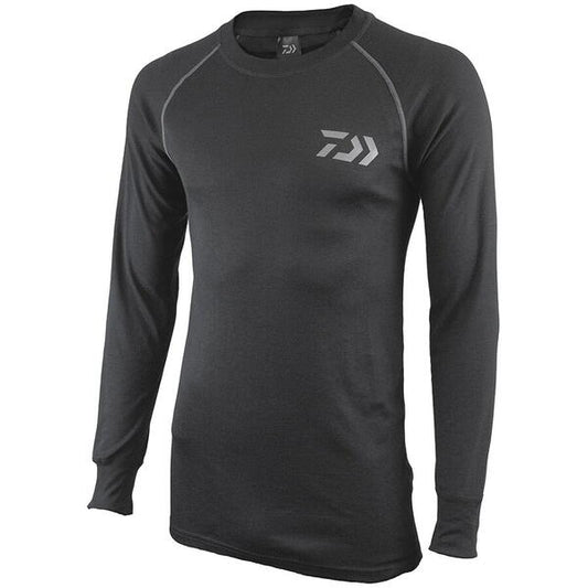 Bluză Base Layer Daiwa - Negru M, Confort Termic Superior - 1