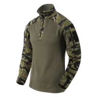 Bluză Combat Helikon-Tex MCDU Tiger Stripe Cu Panouri Velcro