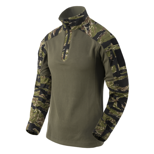 Bluză Combat Helikon-Tex MCDU Tiger Stripe Cu Panouri Velcro